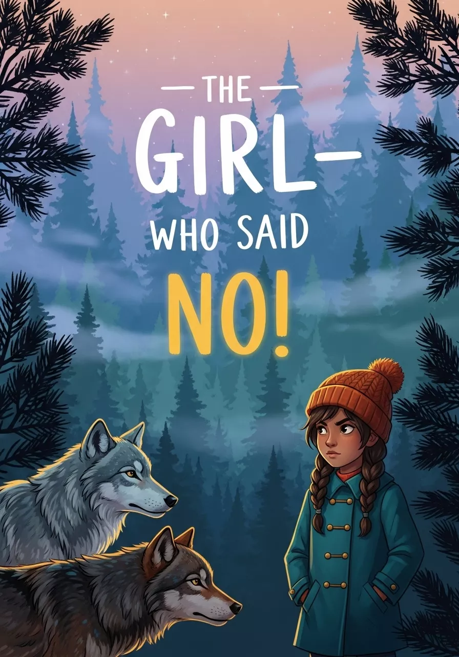 The Girl Who Said No! by Paladin Author, book cover