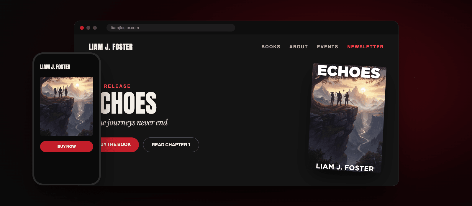 Author Website — Author Website design & development
