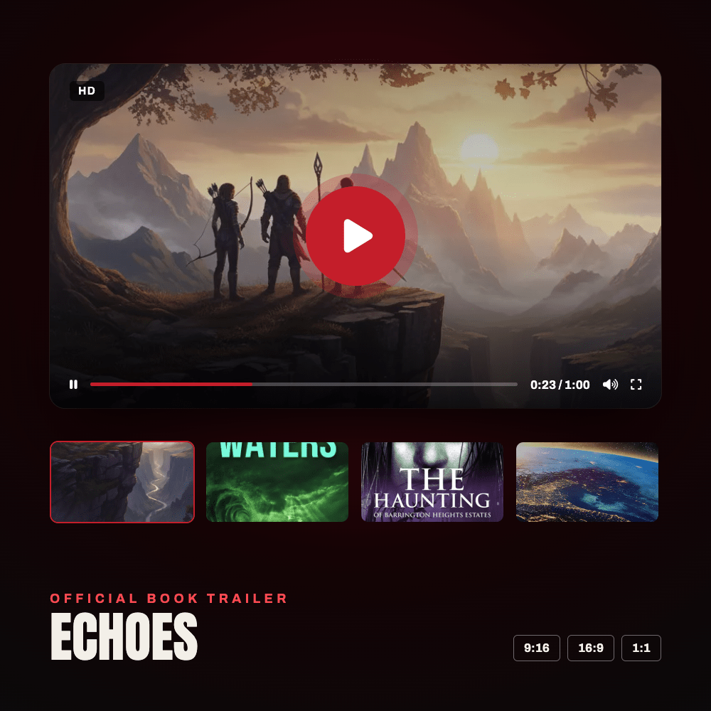 Book Trailers — Book Trailers that sell in seconds