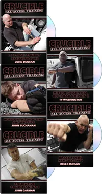 Crucible All-Access Training Set by Kelly McCann, John Buchanan, John Garman, Ty Washington, John Duncan, cover