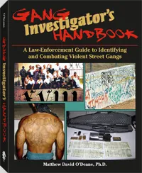Gang Investigator's Handbook by Matthew David O'Deane Ph.D, cover
