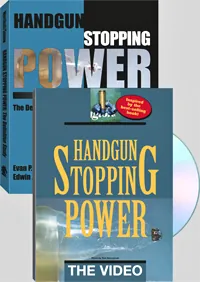 Handgun Stopping Power Set by Evan P. Marshall, Edwin J. Sanow, cover