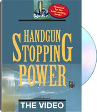 Handgun Stopping Power: The Video by Evan P. Marshall, Edwin J. Sanow, cover