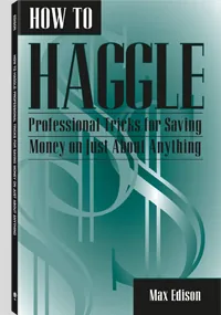 How to Haggle by Max Edison, cover