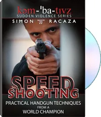 Kem-'ba-tivz Sudden Violence: Speed Shooting by Simon "JJ" Racaza, cover
