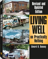 Living Well On Practically Nothing by Edward H. Romney, cover