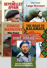 Mercenary Set by Mike Hoare, cover
