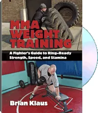 MMA Weight Training by Brian Klaus, cover