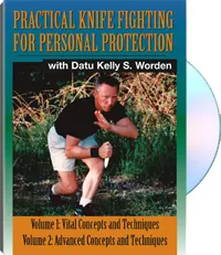 Practical Knife Fighting for Personal Protection by Datu Kelly S. Worden, cover