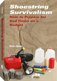 Shoestring Survivalism by Andy James, cover