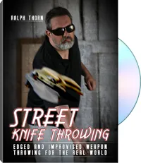 Street Knife Throwing by Ralph Thorn, cover