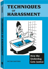 Techniques of Harassment by Victor Santoro, cover