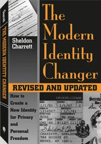 The Modern Identity Changer by Sheldon Charrett, cover