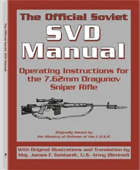 The Official Soviet SVD Manual by Major James F. Gebhardt, cover
