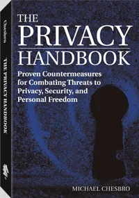 The Privacy Handbook by Michael Chesbro, cover